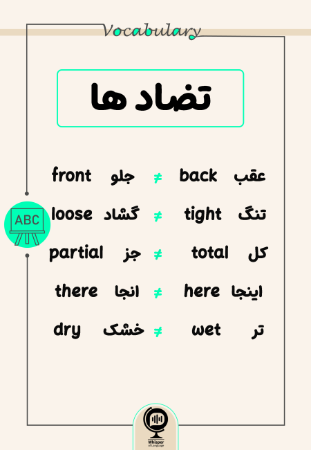 Vocab-opposite